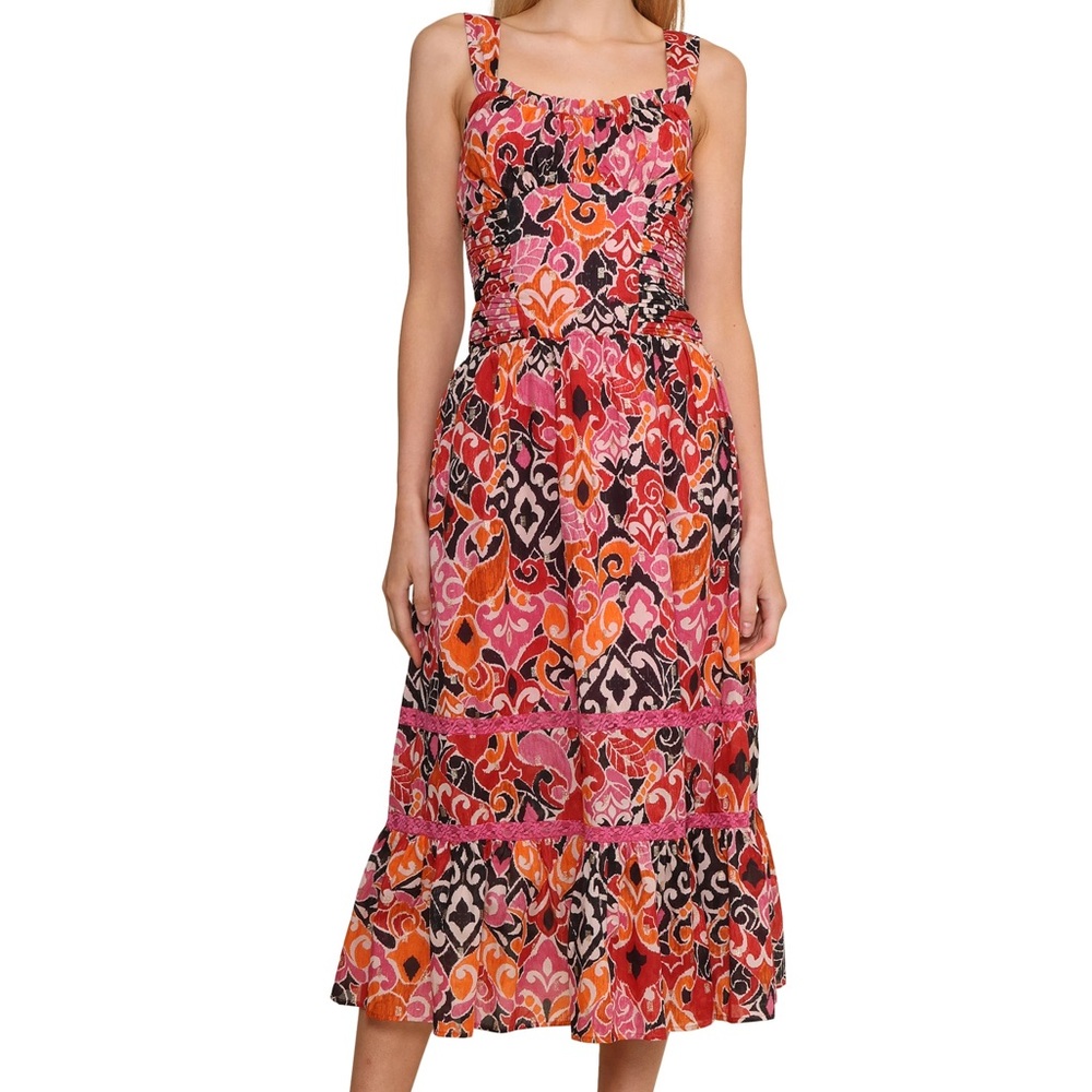 NWT W.AP..G Vibrant Multicolor Dress - Picture 3 of 3